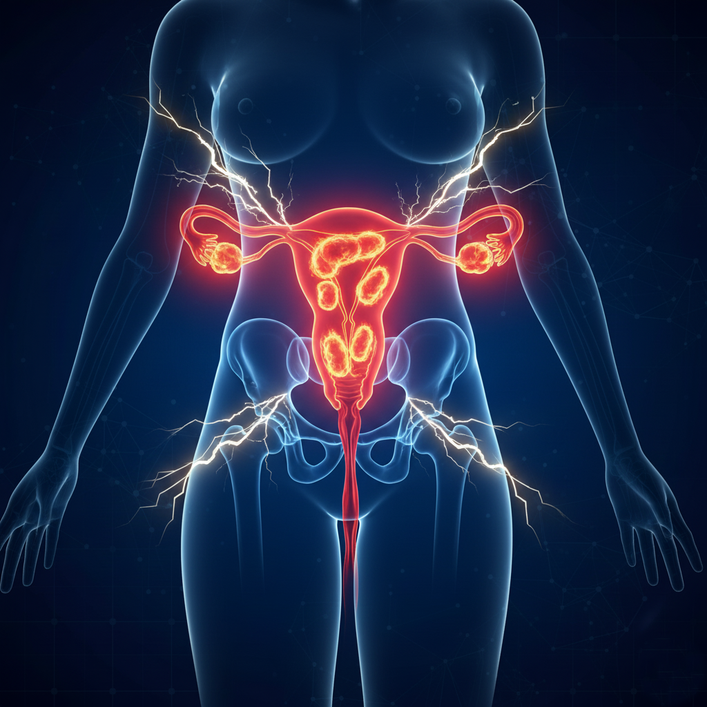 علاقة أورام الرحم بالنزيف المتكرر أو الألم المزمن